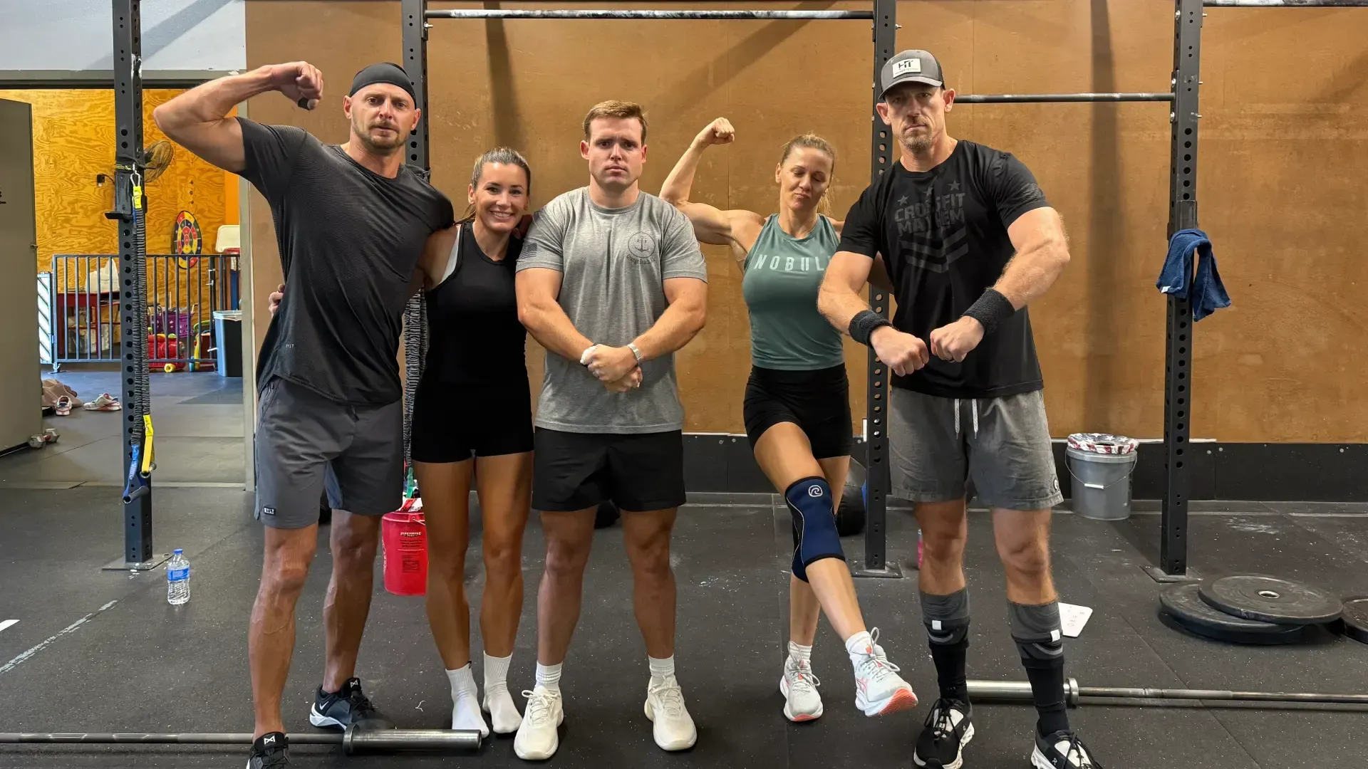 Barbell class members at CrossFit Northwest Arkansas