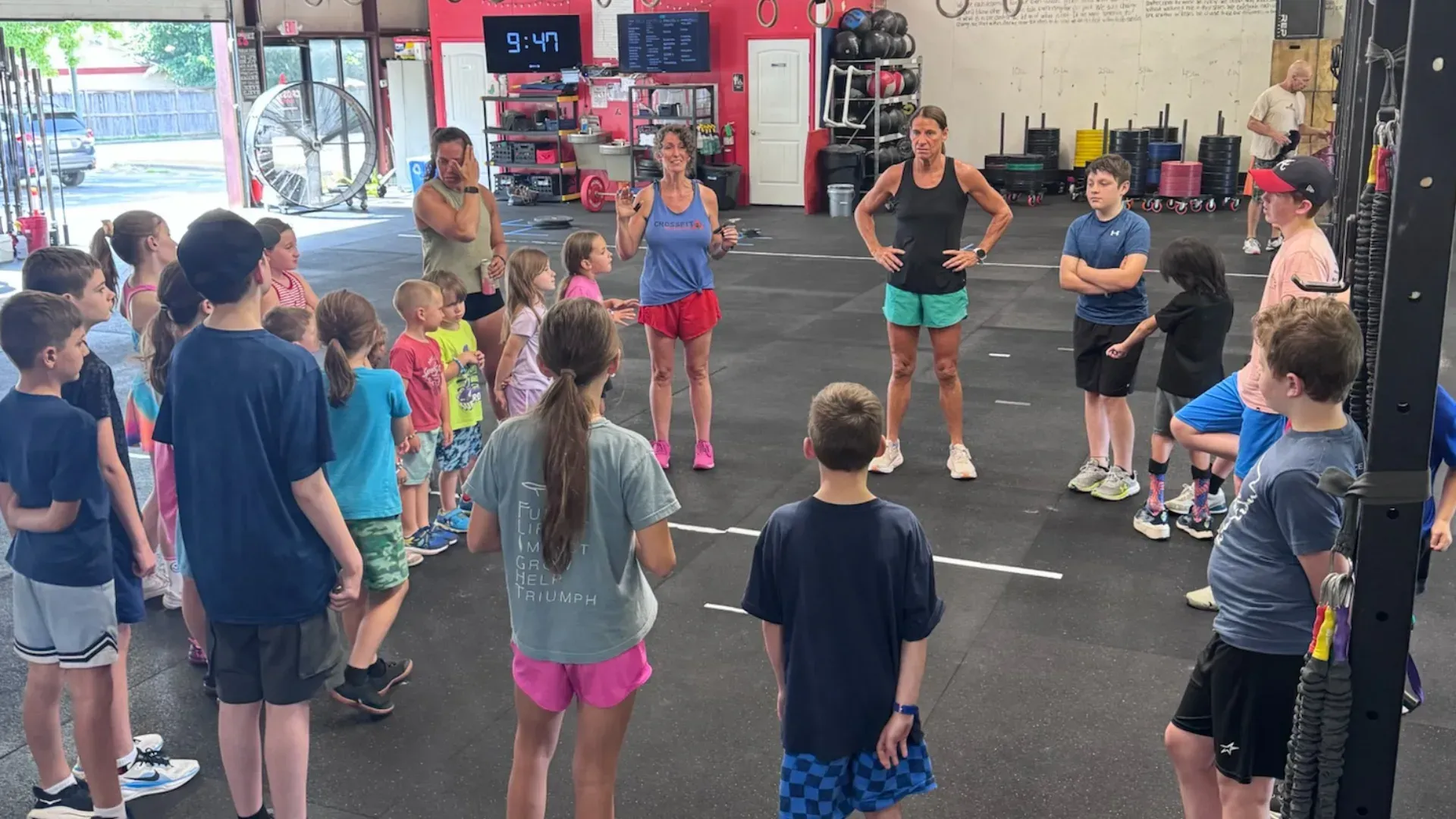 CrossFit Kids class at CrossFit Northwest Arkansas